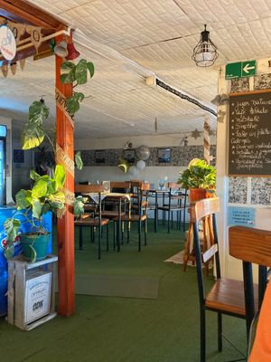   at Café Caracola in Tome