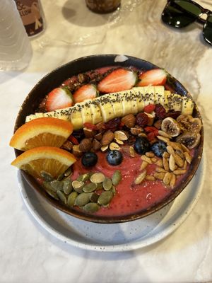 Vegan Smoothie Bowl  at Much & Mellow Cafe in Krabi