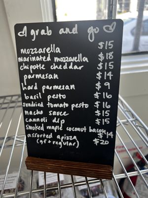 Grab and go vegan items  at Three Girls on Spring in Charleston
