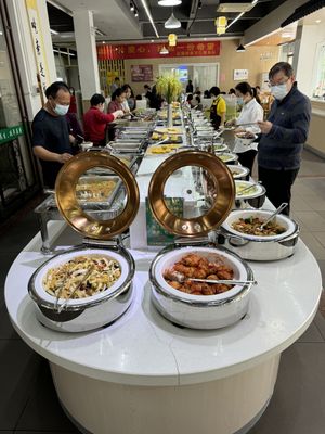 Buffet  at Hongshan Health Preservation Vegetarian - Lianbang Wanjiang in Dongguan