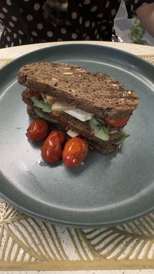 Cheesy toast - with sourdough bread!  at AVOCADO Resto in Hoi An