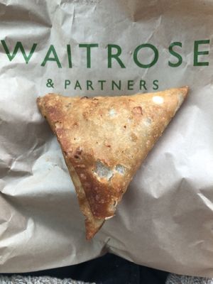 Vegetable samosa  at Waitrose - Saadiyat in Abu Dhabi