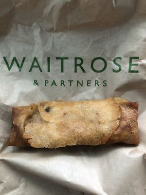 Vegetable spring roll  at Waitrose - Saadiyat in Abu Dhabi