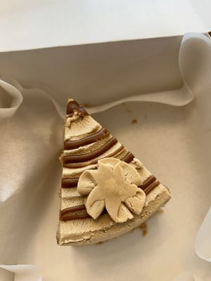 Lotus biscoff cake   at Alma's Ethical Cakes & Bakes in Hebden Bridge