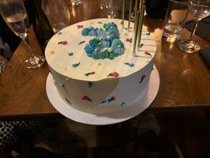 My Wife’s 70th Birthday Cake   at Alma's Ethical Cakes & Bakes in Hebden Bridge