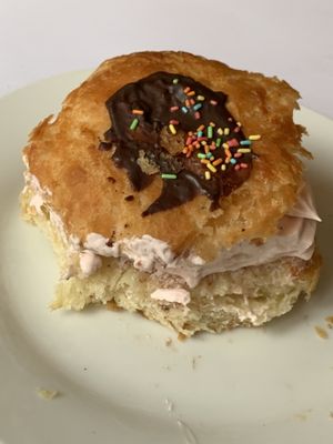 Fastelavnsbolle  at V Sorte Hest in Copenhagen