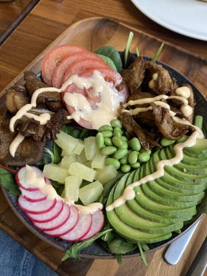 Kebab salad   at V Sorte Hest in Copenhagen