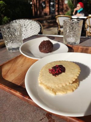 Cakes at V Sorte Hest in Copenhagen