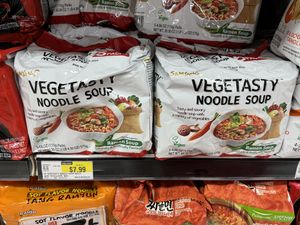 vegan noodles (always double check labels)   at H Mart in San Diego
