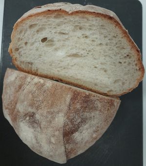 Wheat bread baked in a stone oven at Kanniston Leipomo - Sello in Espoo