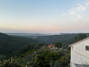 View from outside the cottage at Alem do Vale  in Vale Da Figueira Estreito