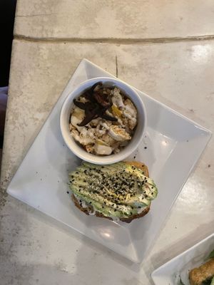 Vegan breakfast  at Cafe Joust  in Catskill