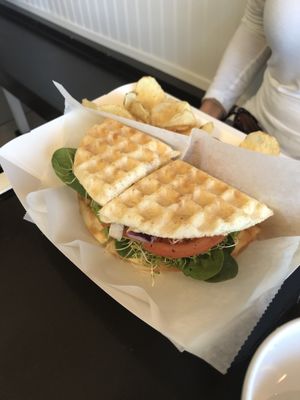 Avocado sandwich  at The Bald Strawberry Cafe in Indialantic