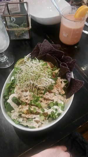 Taco Salad at The Food Forest in Peterborough
