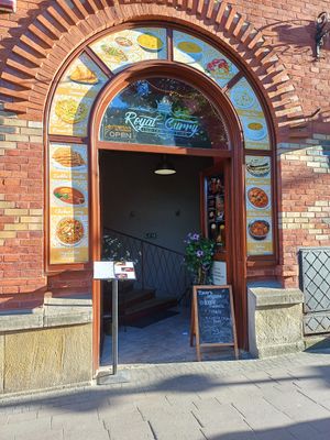 Entry at Royal Curry Indian Cuisine in Krakow