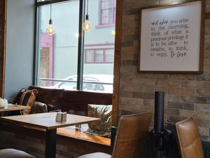 Indoor seating at Tower & Castle in Kilkenny