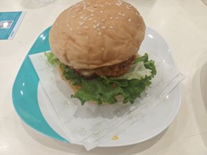 Burger. at So Vegan - Chom Phon in Bangkok