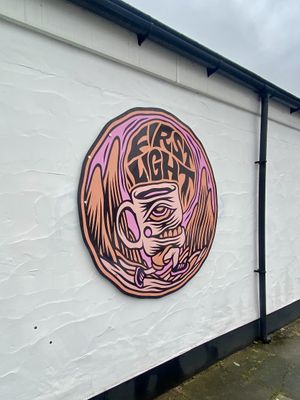   at First Light Coffee Shop in Cardiff