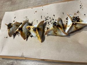 Gyozas  at Shlen - Salamanca in Madrid