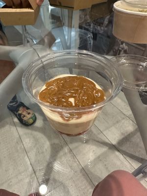 Lotus cheesecake  at Shlen - Salamanca in Madrid