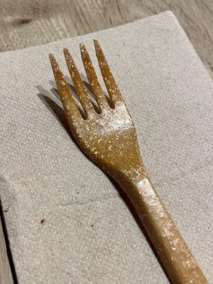 Corn (?) fork  at Shlen - Salamanca in Madrid