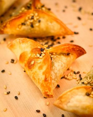 Edamame and Truffle Gyozas at Shlen - Salamanca in Madrid