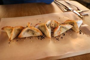 gyozas at Shlen - Salamanca in Madrid
