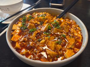 Mapo tofu at Long Men Zhen  in Darmstadt