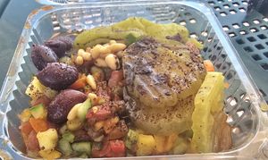 Isreali Salad at Noam's Table  in Cheyenne