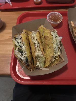 Vietnamese tacos #Veganuary at Chem Gio in Portland