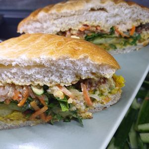 Banh me vegan at Konvini in Cologne