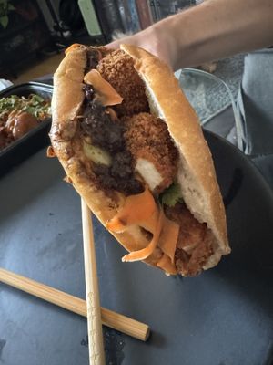 Banh Mi mit Panko Tofu  at Konvini in Cologne