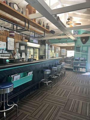 Inside   at Sal's Ballyhoo's in Key Largo