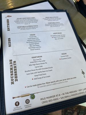   at Sal's Ballyhoo's in Key Largo