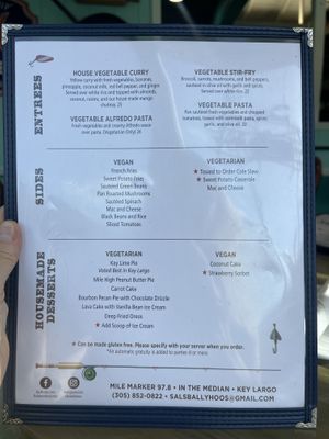   at Sal's Ballyhoo's in Key Largo