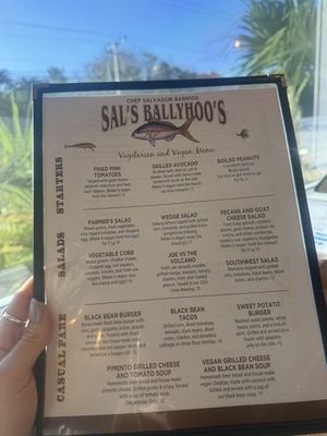   at Sal's Ballyhoo's in Key Largo
