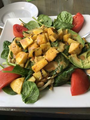 Joe vs Volcano salad!  at Sal's Ballyhoo's in Key Largo