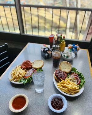 Vegan Chicken Sandwiches - choose from plain, buffalo, or barbeque. at Dinner Bell Cafe in Prescott