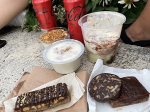 Bars on the Right at Madal Cafe in Budapest