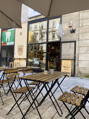   at Madal Cafe in Budapest