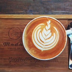 Best coffe - love it every time at Madal Cafe in Budapest