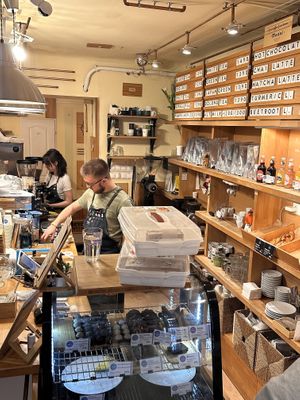   at Madal Cafe in Budapest