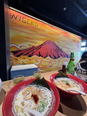   at Gogyo Ramen in Niseko