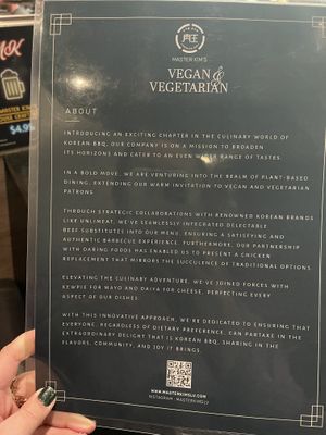   at Master Kim's Korean BBQ  in Las Vegas