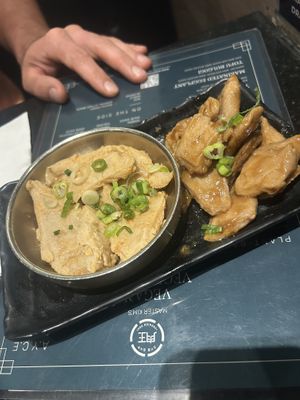 Chicken bulgogi and teriyaki chicken at Master Kim's Korean BBQ  in Las Vegas