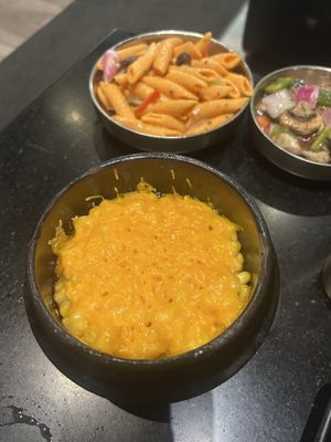 Corn cheese at Master Kim's Korean BBQ  in Las Vegas
