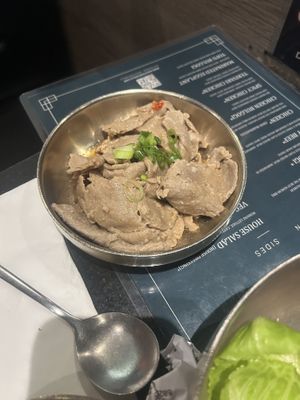 Beef bulgogi at Master Kim's Korean BBQ  in Las Vegas