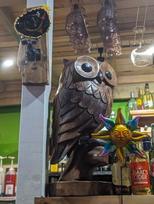 Decor at El Mexicano Zapata in Hamilton