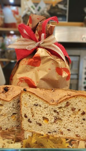 Panettone vegano at Panificio Delrio Michele in La Spezia