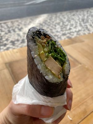 Tofu burrito at Cultivate  in Lisbon